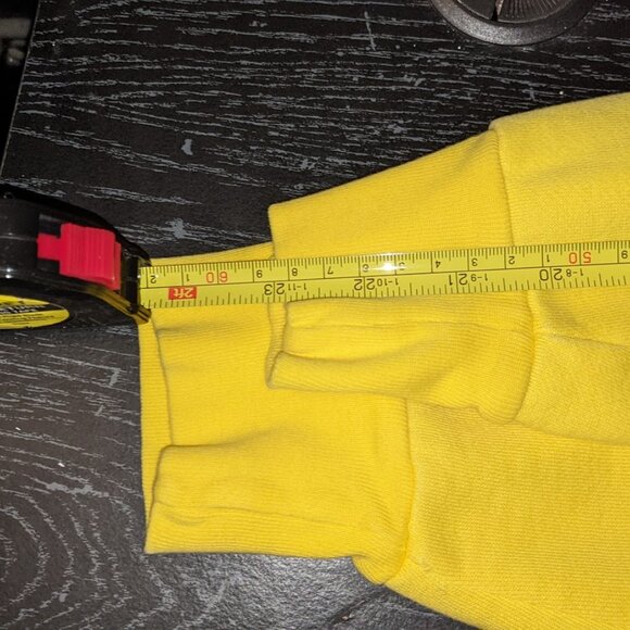 Vintage Yellow Mickey Mouse Sweatshirt Size Large - Picture 10 of 12